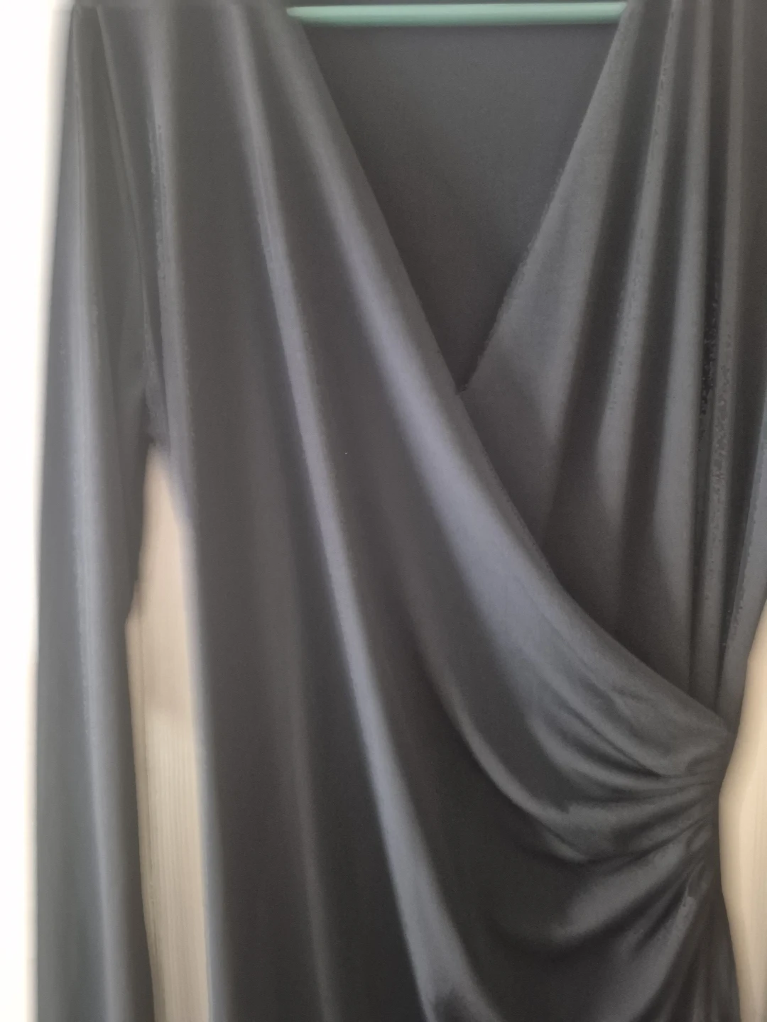 Michael Kors Black Wrap Dress with Grommets Size M - photo 5