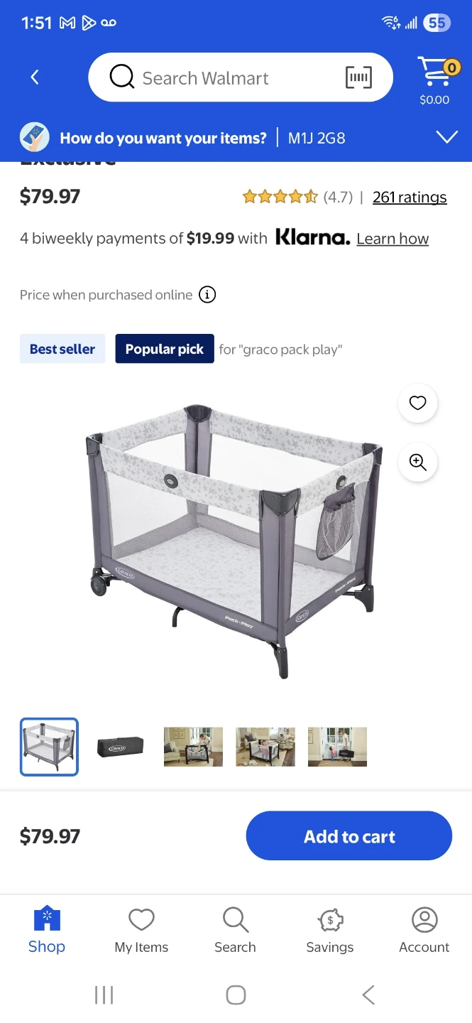 Graco Pack 'n Play Playard - Portable Playpen