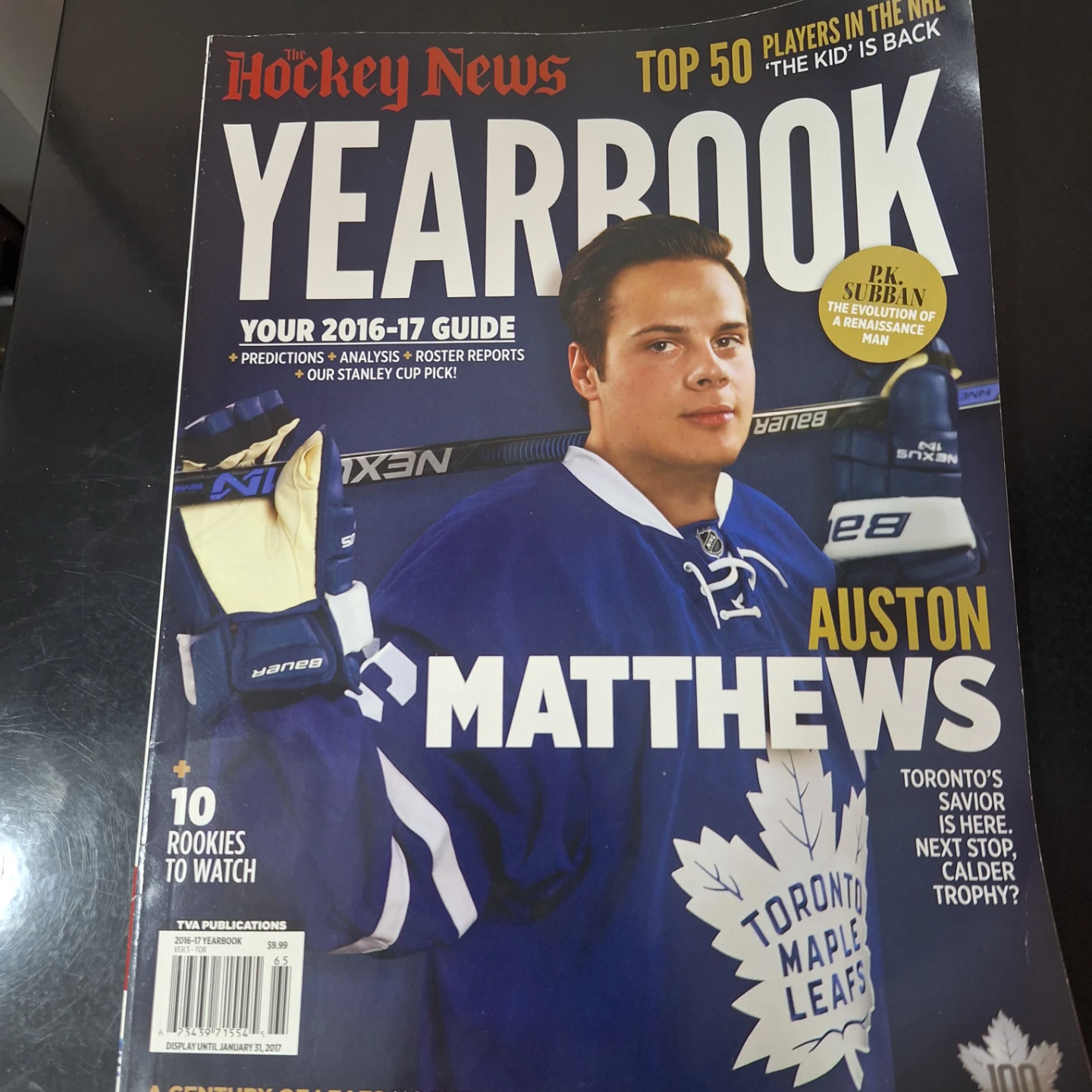 AUSTON MATTHEWS #34 - Toronto Maple Leafs - photo 4