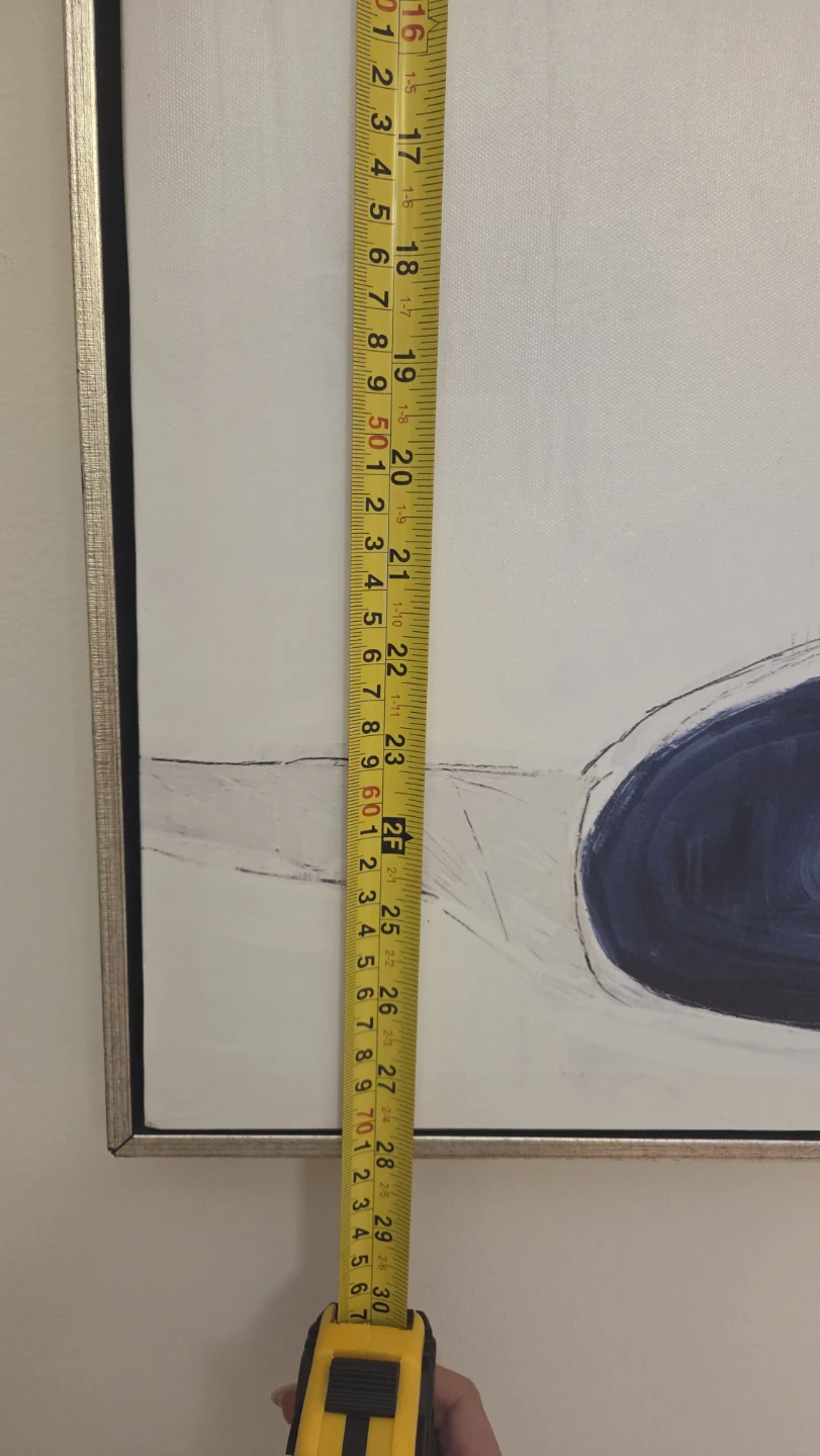 Abstract Stone Painting - 28" x 24" - photo 3
