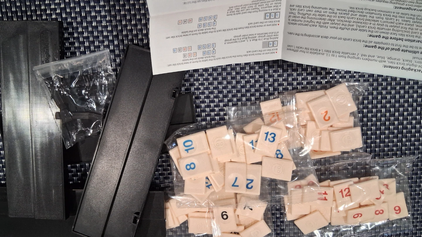 Rummikub Complete Set, NEW, Rummy Game