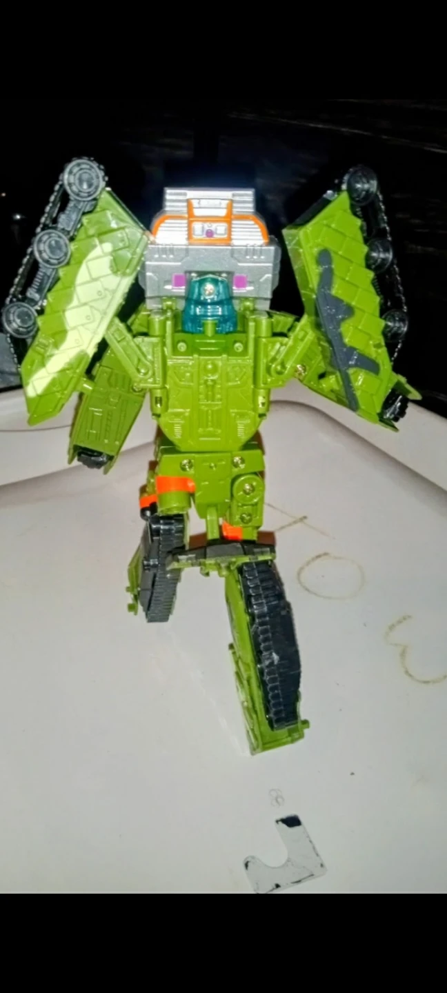 Action Figure transforms into a Tank