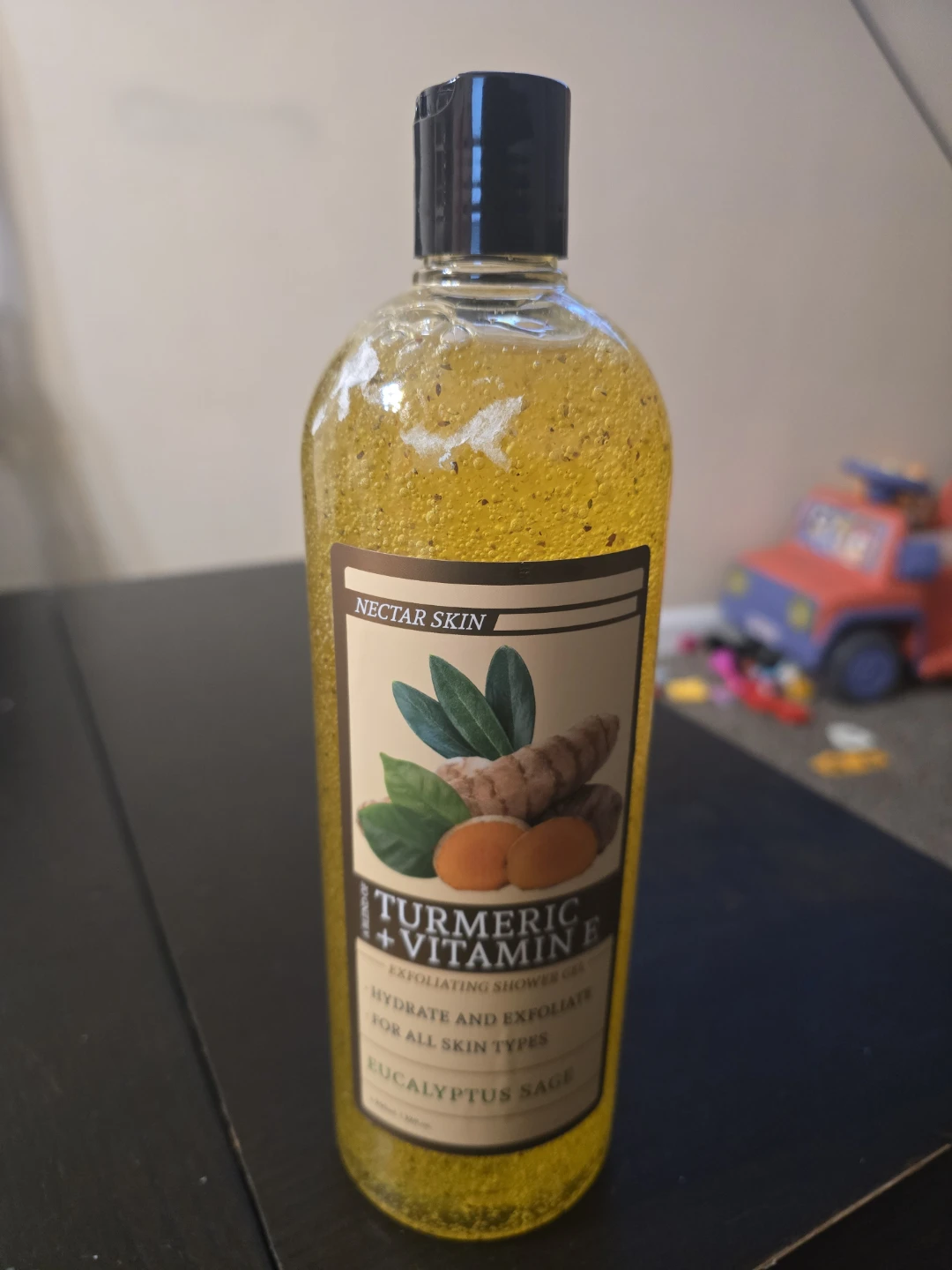 Nectar Skin Turmeric + Vitamin E Exfoliating Shower Gel - photo 2