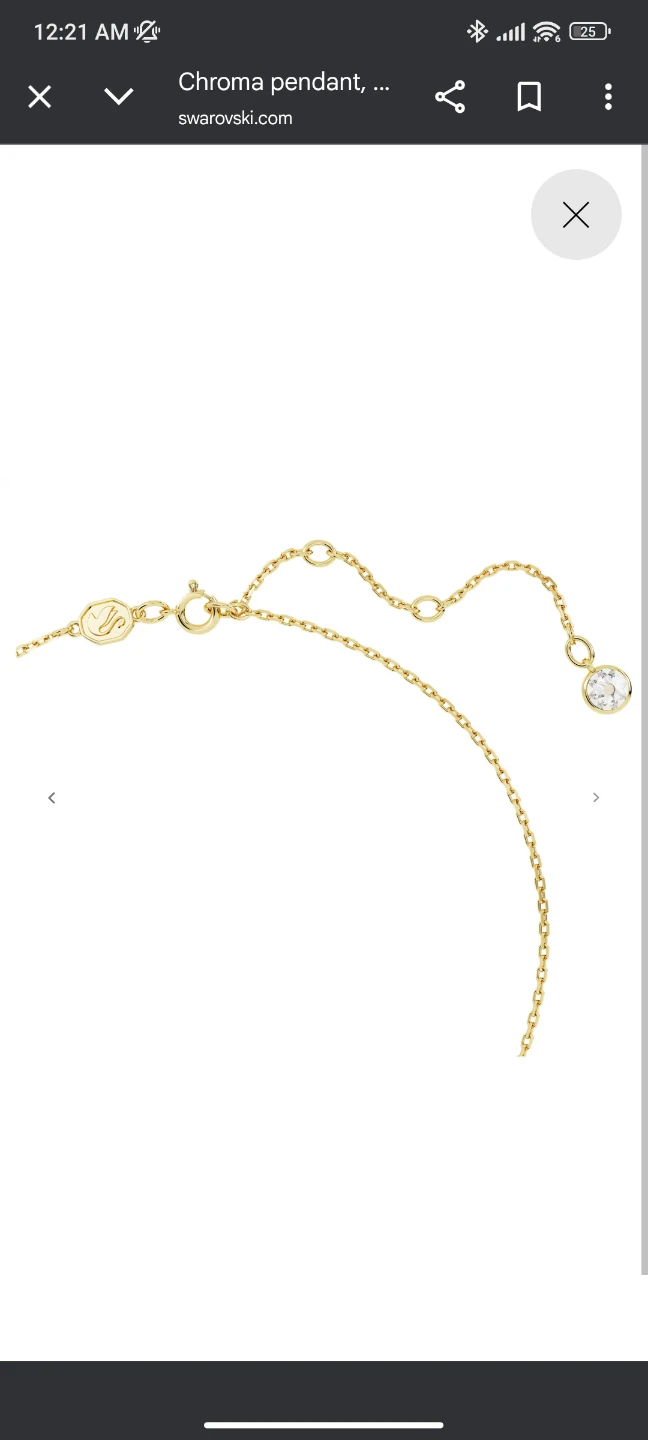 Swarovski Chroma Heart Pendant Necklace - photo 3