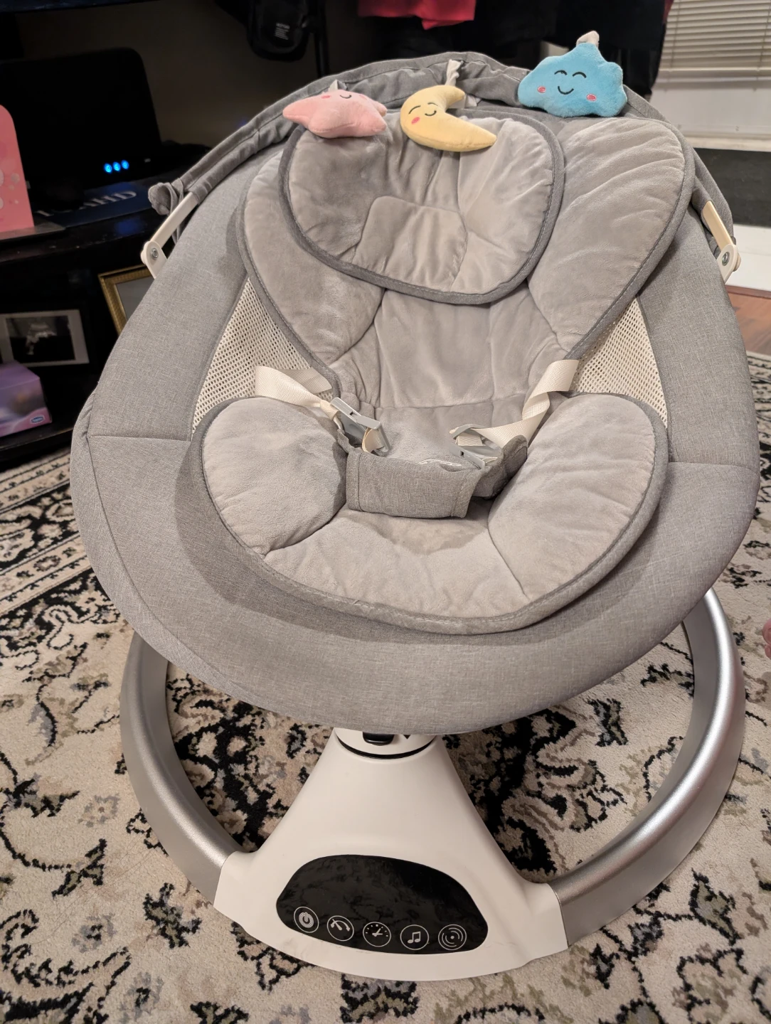 📢Grey Baby Swing for sale! 🎉 - photo 2