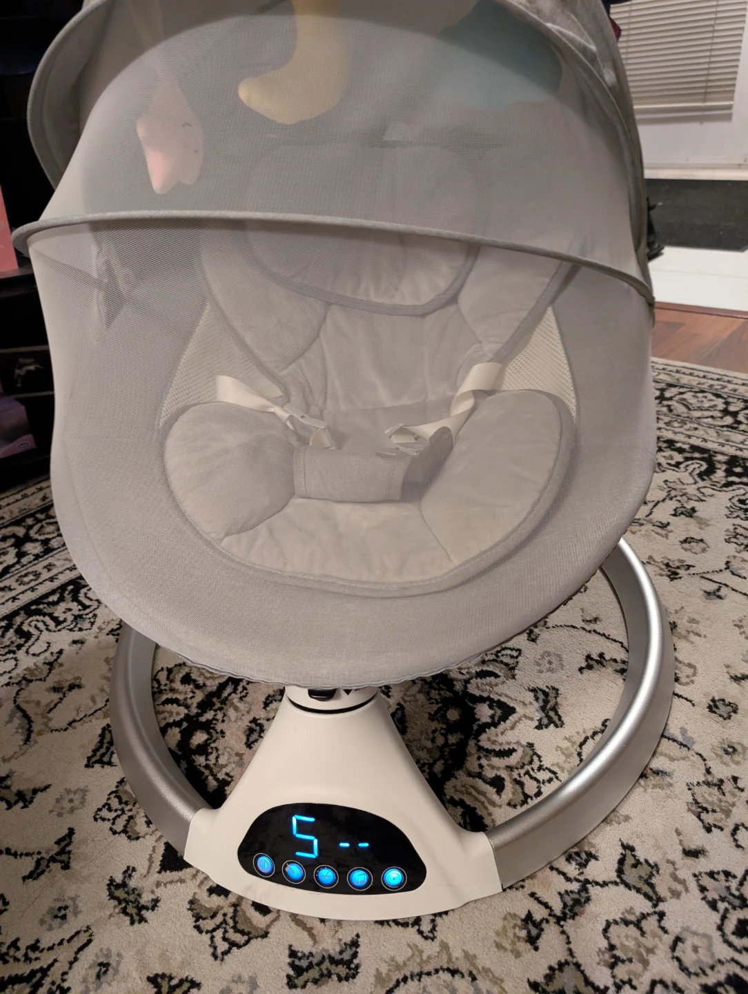 📢Grey Baby Swing for sale! 🎉 - photo 3