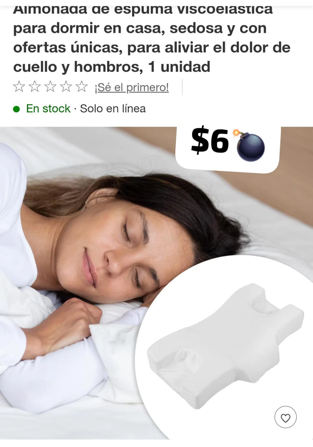 Viscoelastic Foam Pillow - Neck & Shoulder Pain Relief