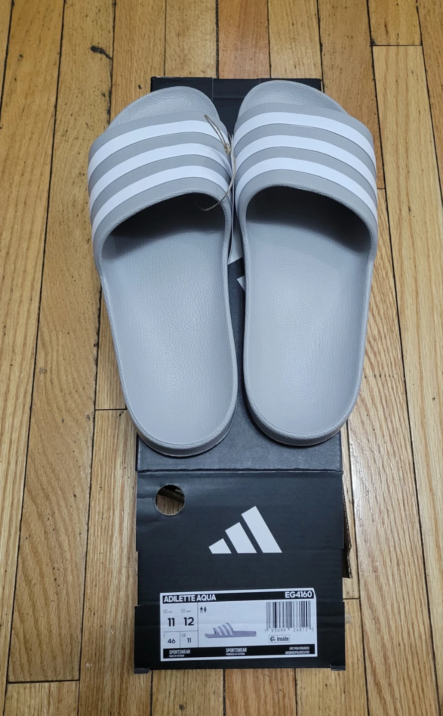 Adidas Adilette Aqua Slides - US Men's 11