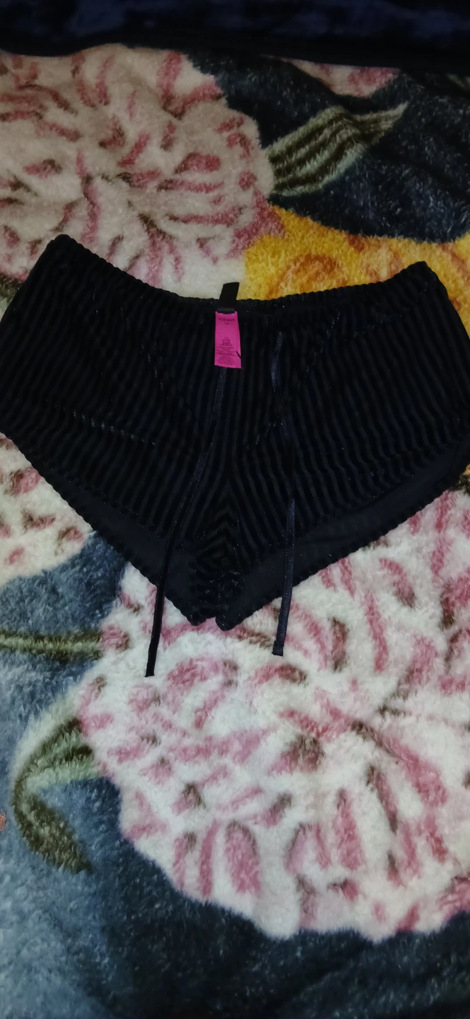La Senza Black Striped Pajama Shorts S/P - photo 2