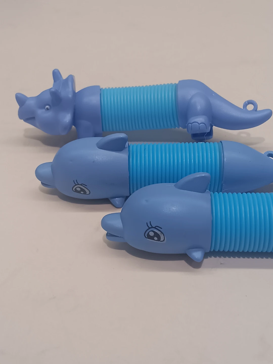 Blue Dolphin & Dinosaur Pop Tubes