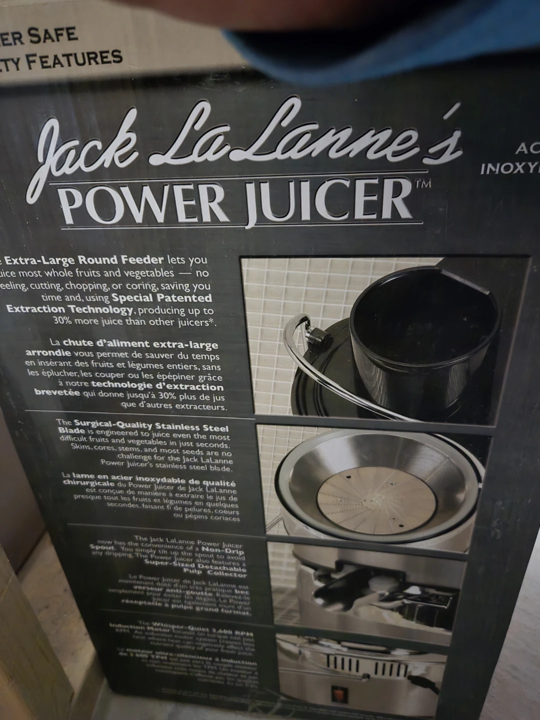 Jack LaLanne's Power Juicer - Stainless Steel Edition - photo 2