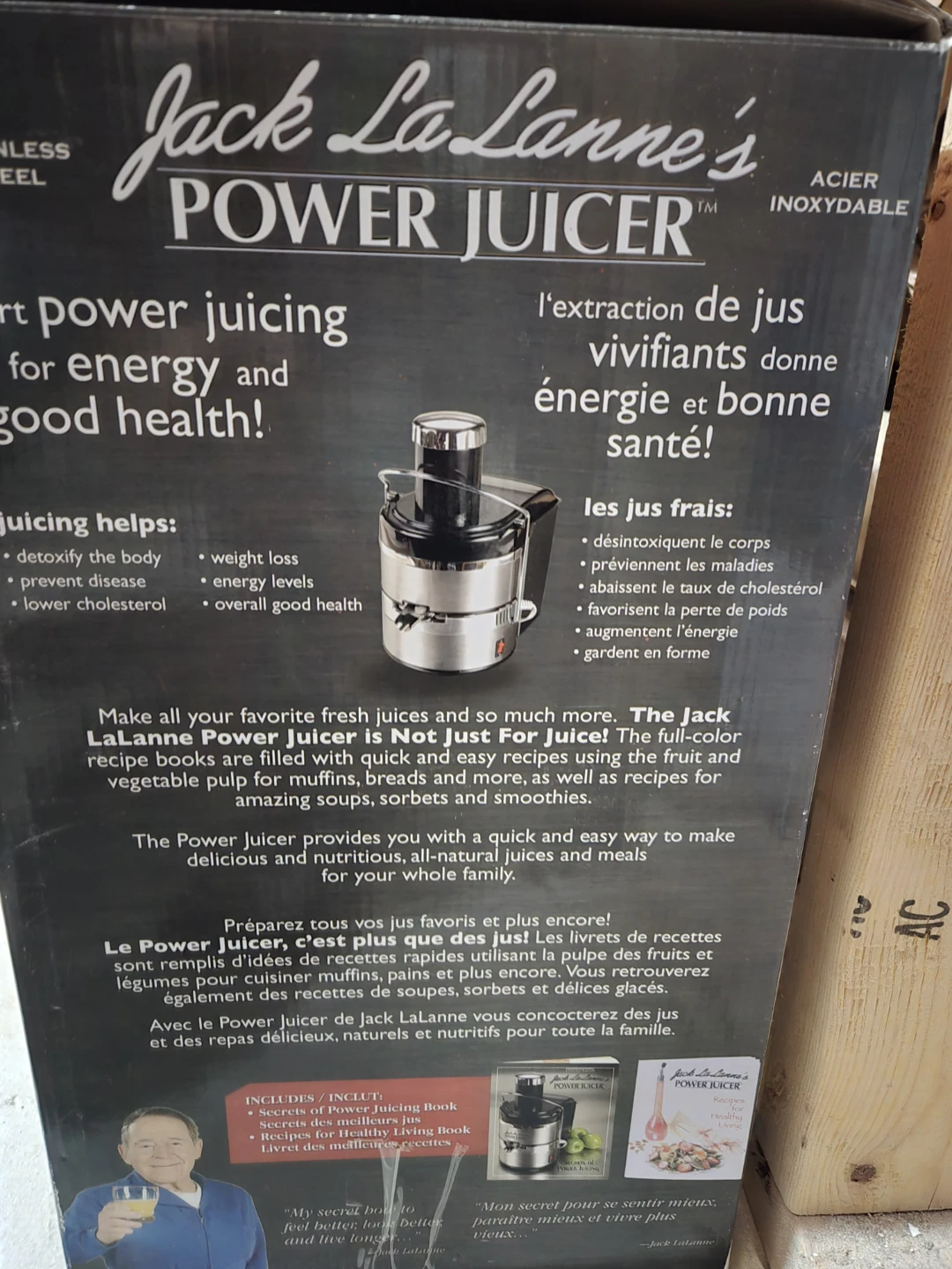 Jack LaLanne's Power Juicer - Stainless Steel Edition - photo 3