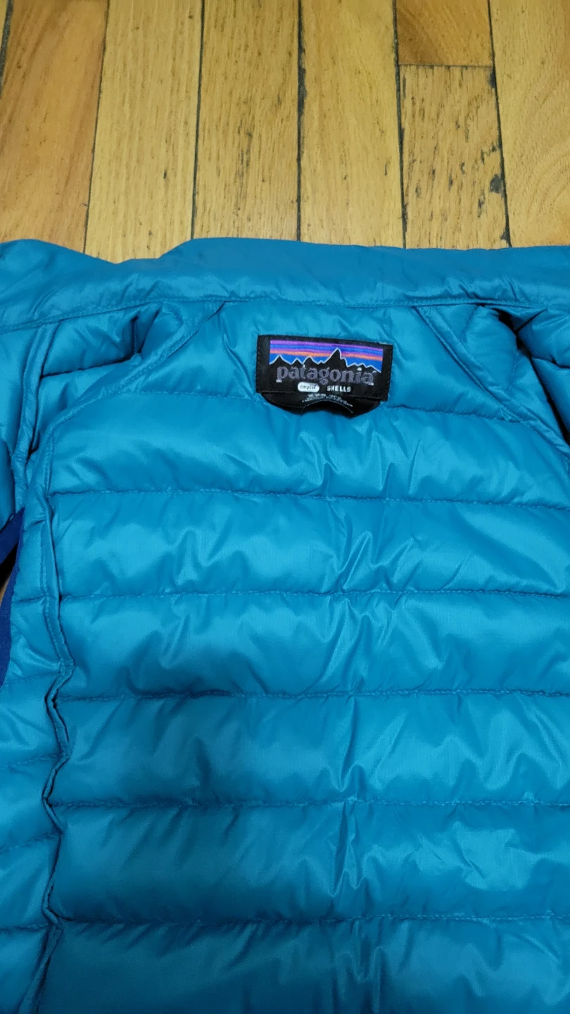 Patagonia Down Vest Blue Reversible size XXS - photo 4