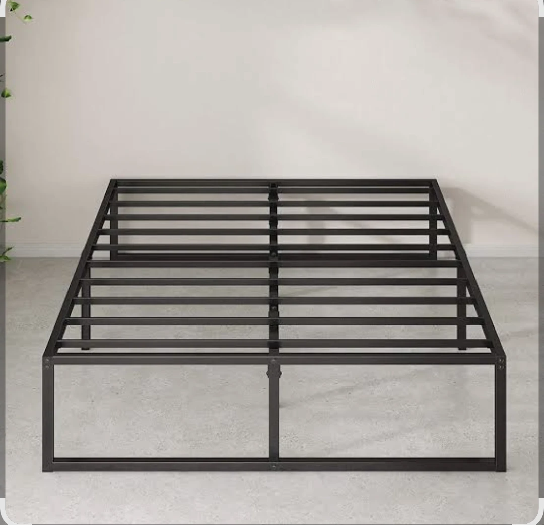 Twin Metal Bed Frame Platform Mattress Support