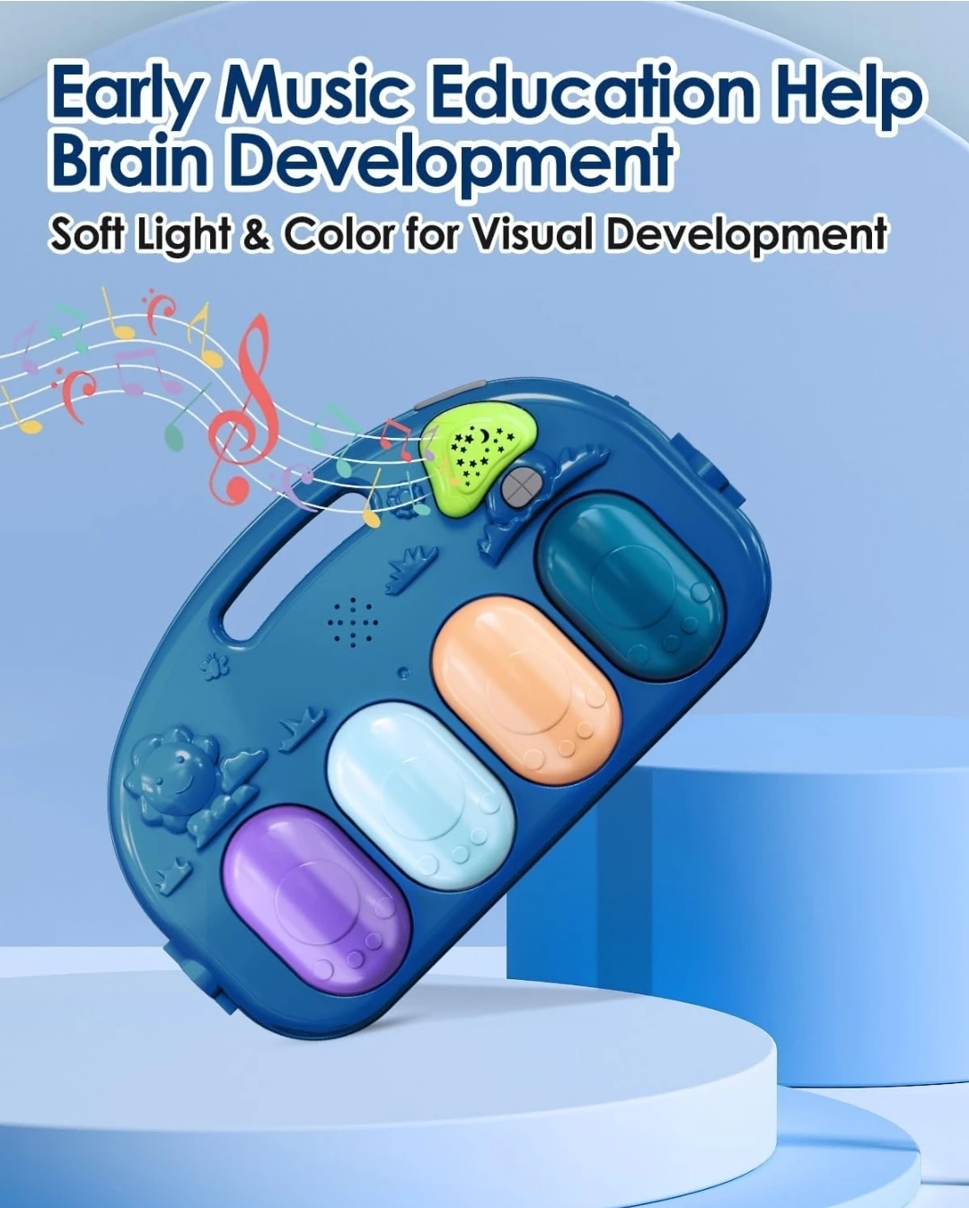 Baby Play Mat Gym - Tiger Blue - photo 4