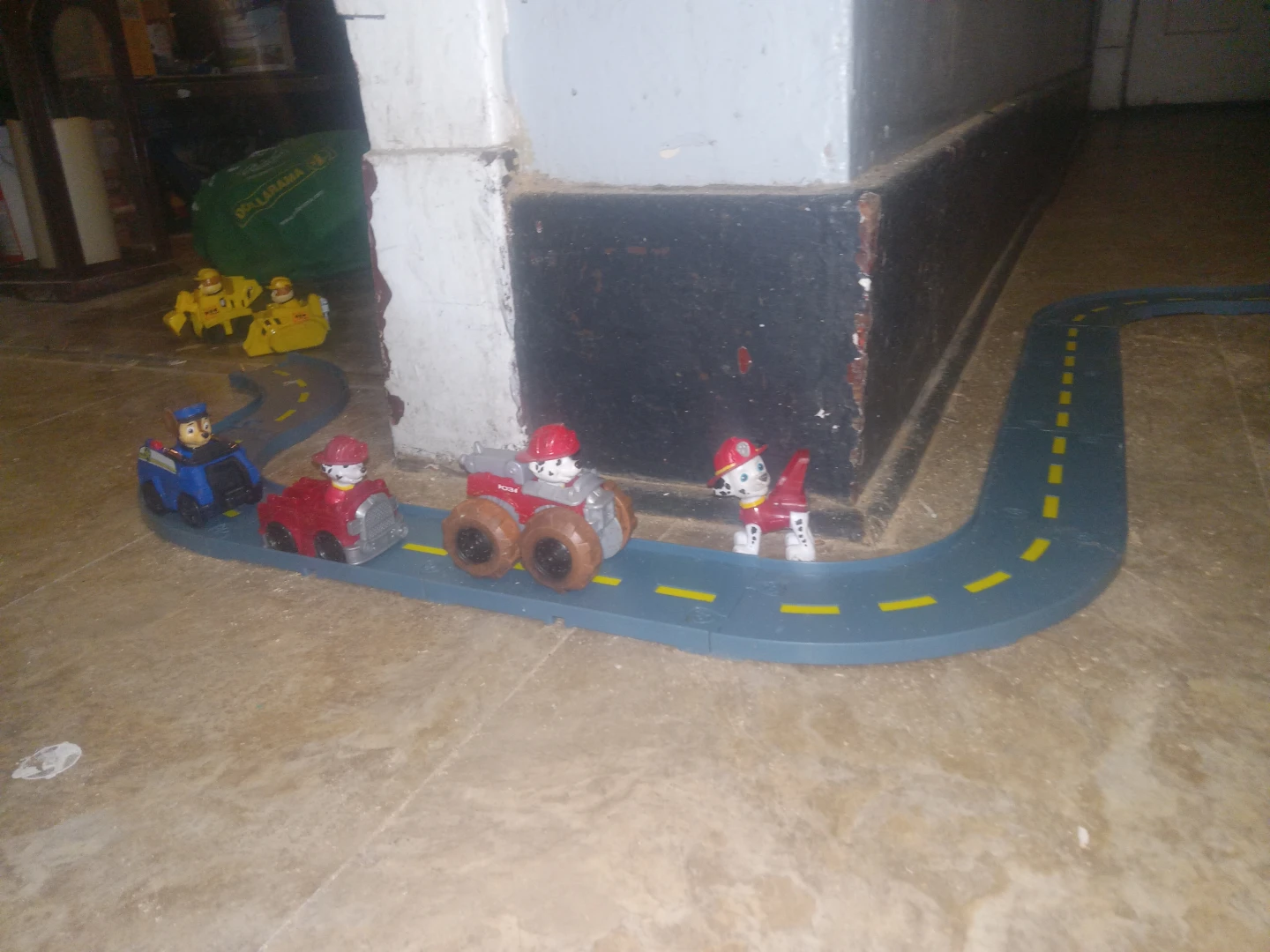 Paw Patrol & Spiderman Toy Cars