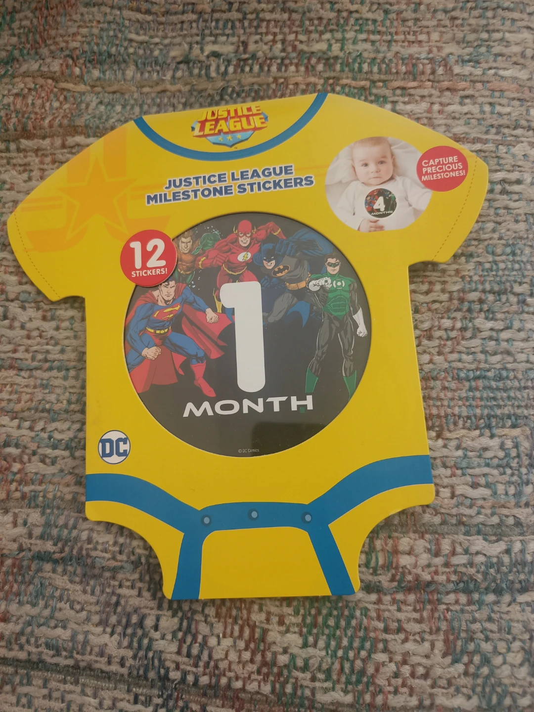 Justice League Milestone Stickers - New
