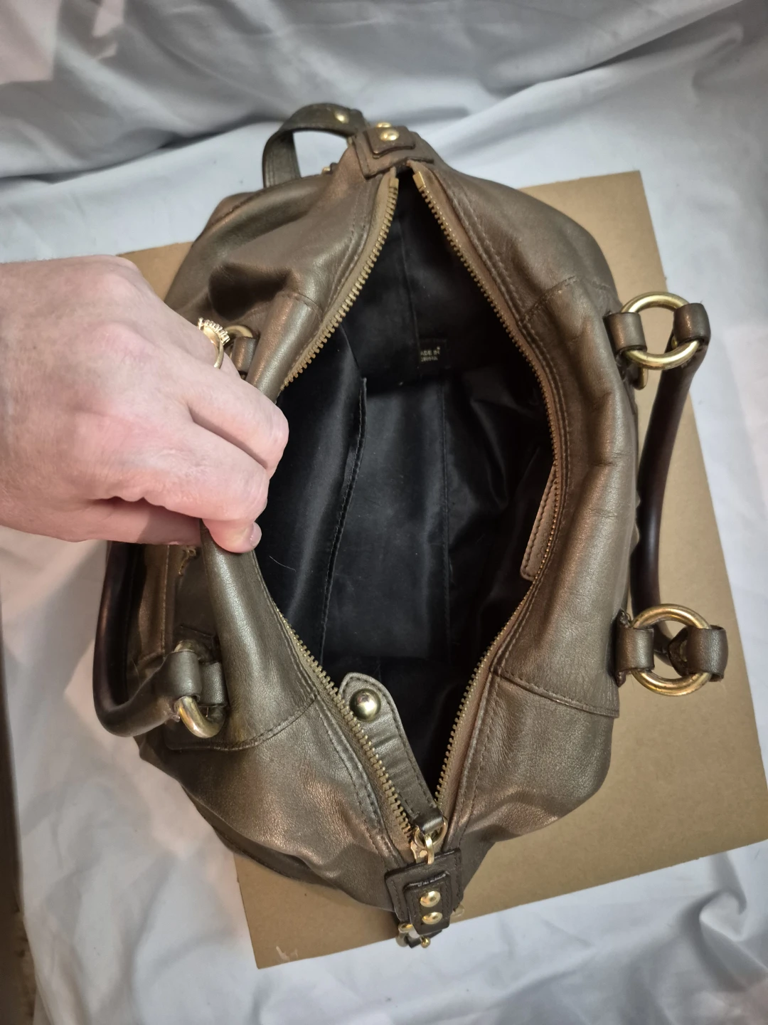 Coach Leather Handbag - photo 4