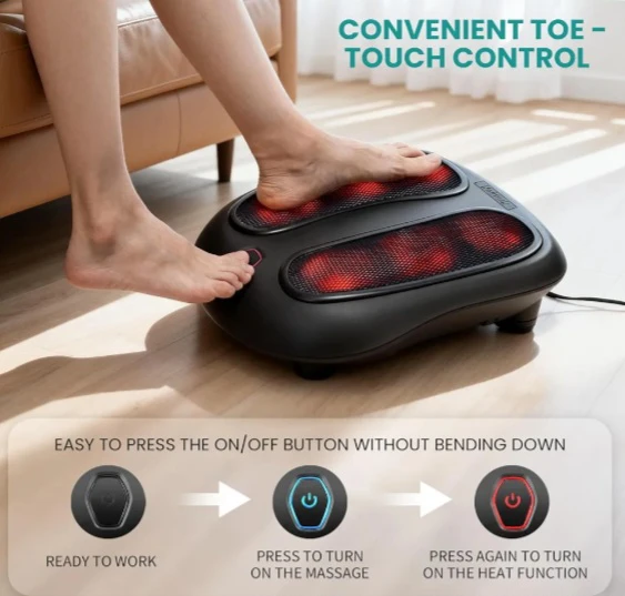 Nekteck Foot Massager Machine - Black