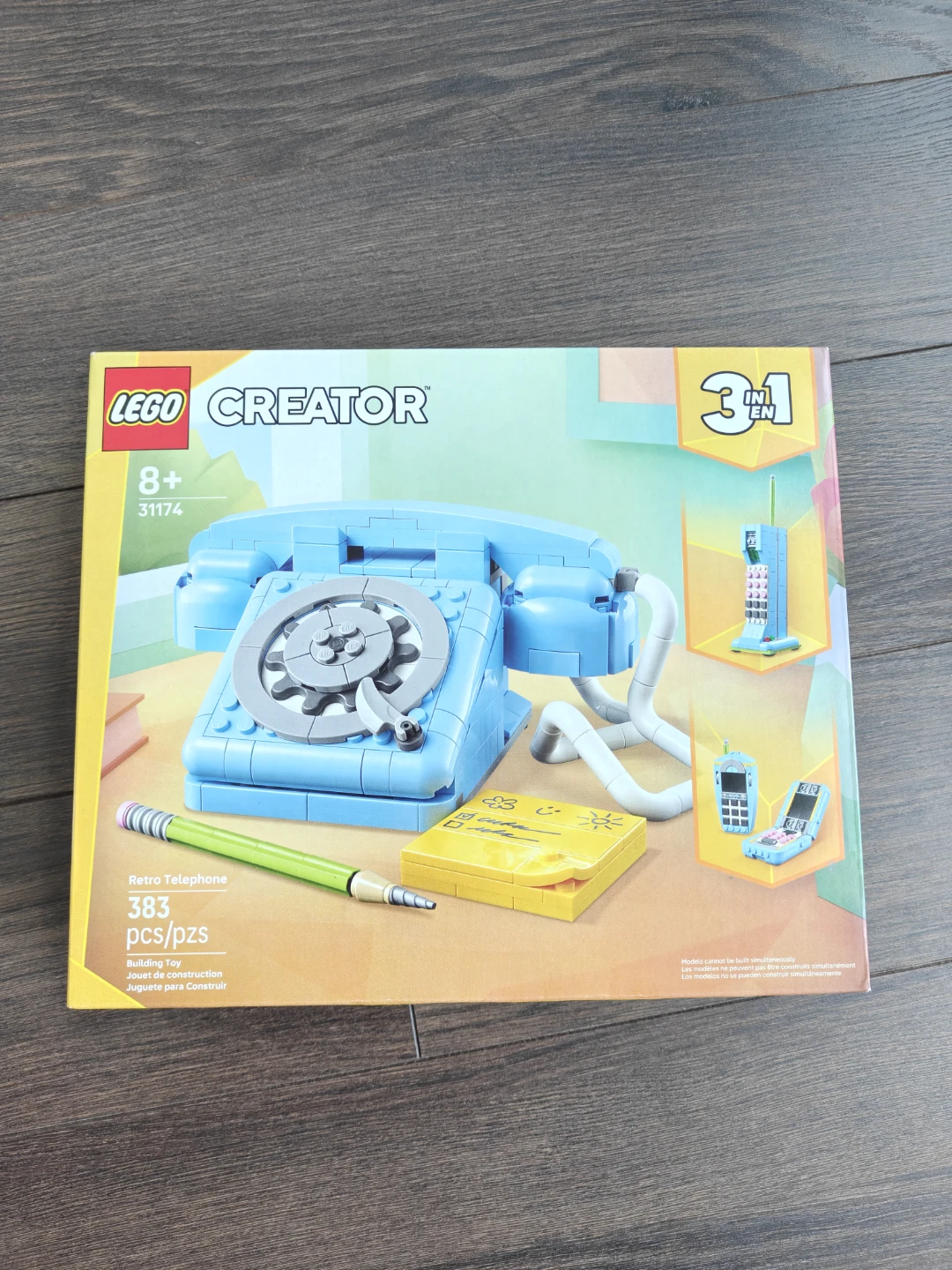 LEGO Creator 3-in-1 Retro Telephone 31174 (new, sealed)