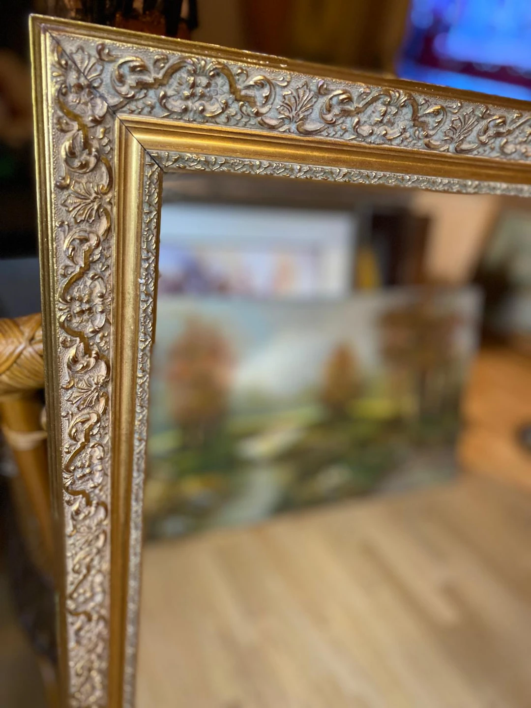 Ornate Gold Framed Mirror - photo 4