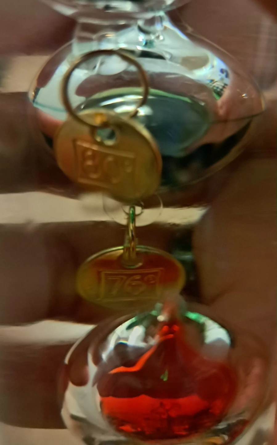 Galileo Thermometer, Glass - photo 5