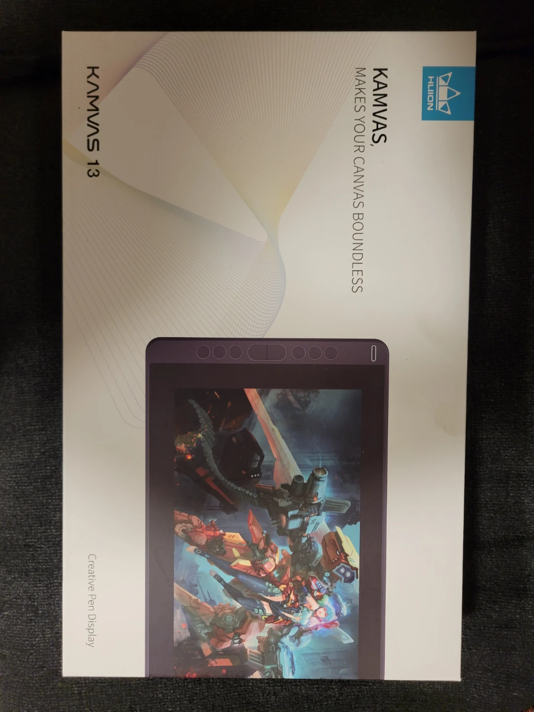 Huion Kamvas 13 Graphics Drawing Tablet - Black