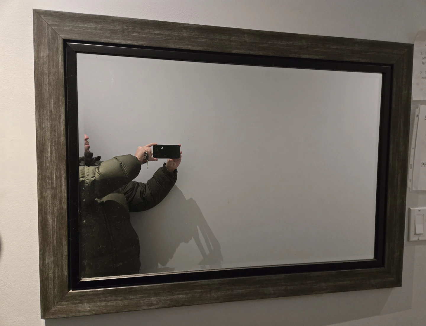 Framed Wall Mirror
