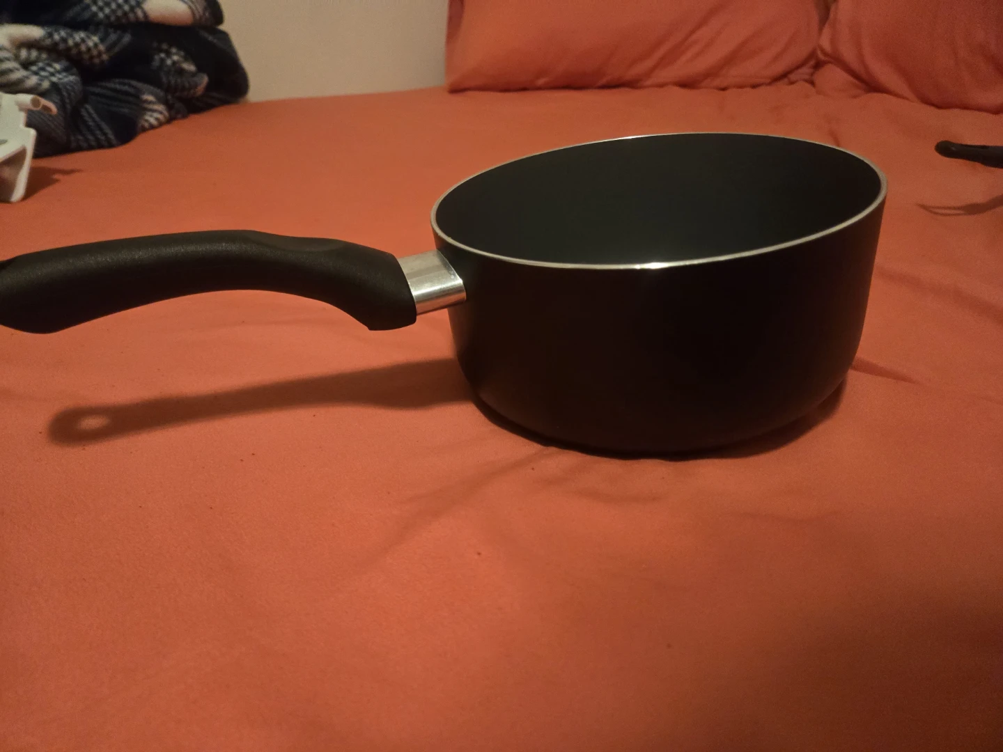 Saucepan with Lid - Black - photo 3