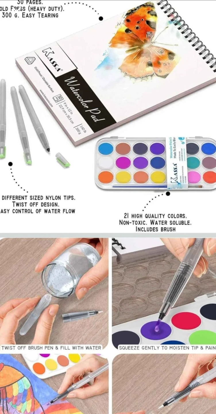 Kassa Beginner Watercolor Set - New - photo 2