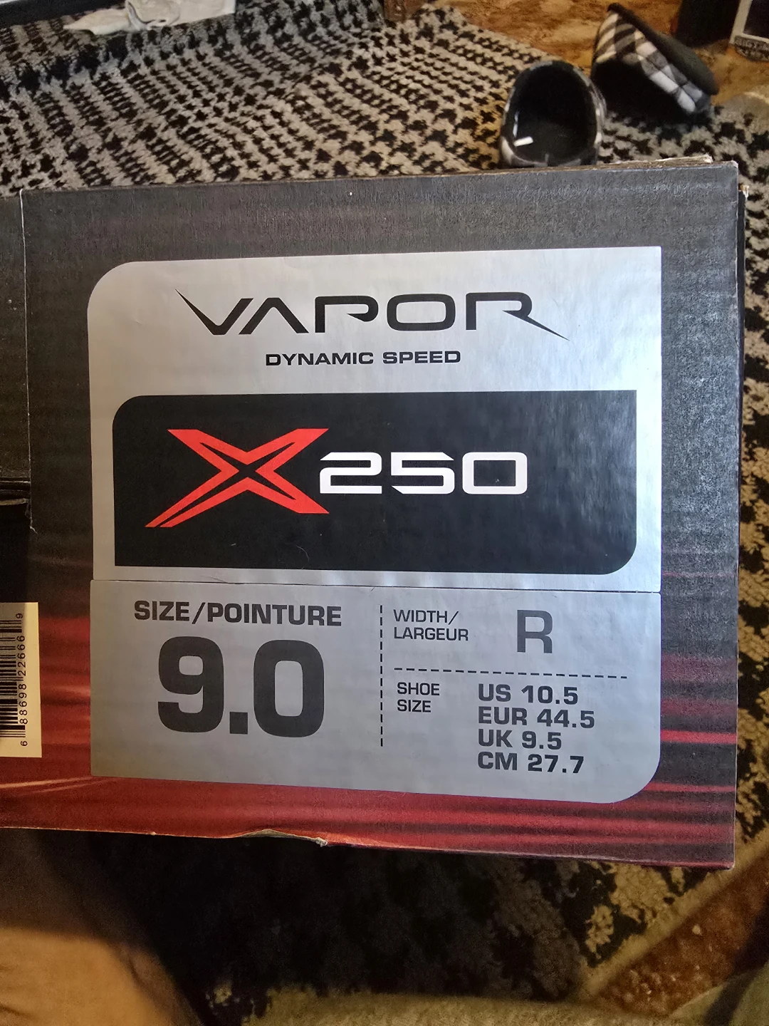 Bauer Vapor X2.5 Hockey Skates - Size 9.0