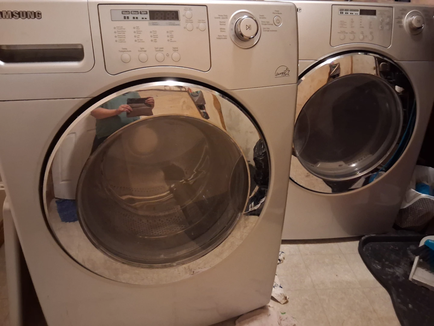 Free Samsung Front Load Washer and Dryer