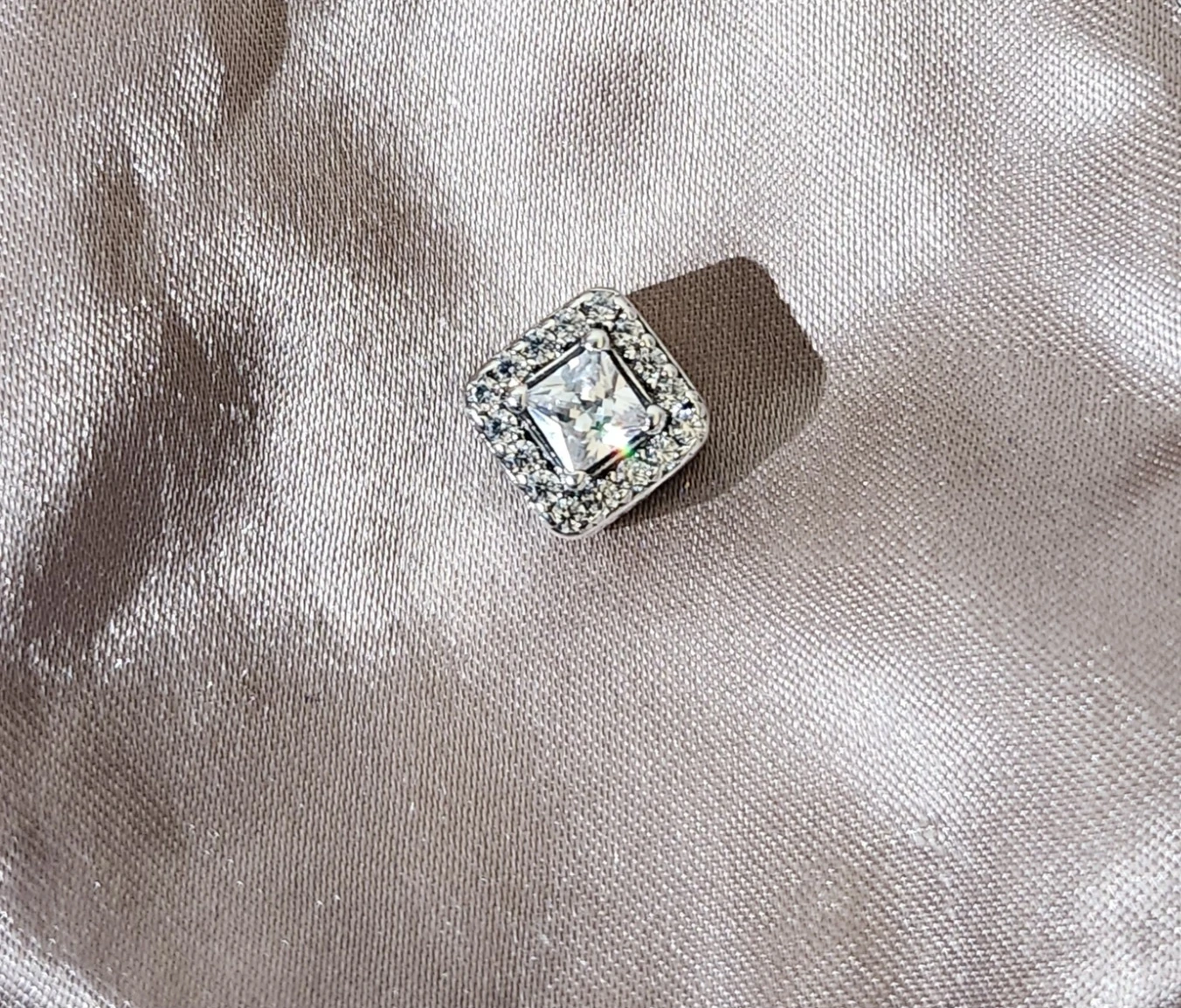 Cubic Zirconia Charm - photo 2