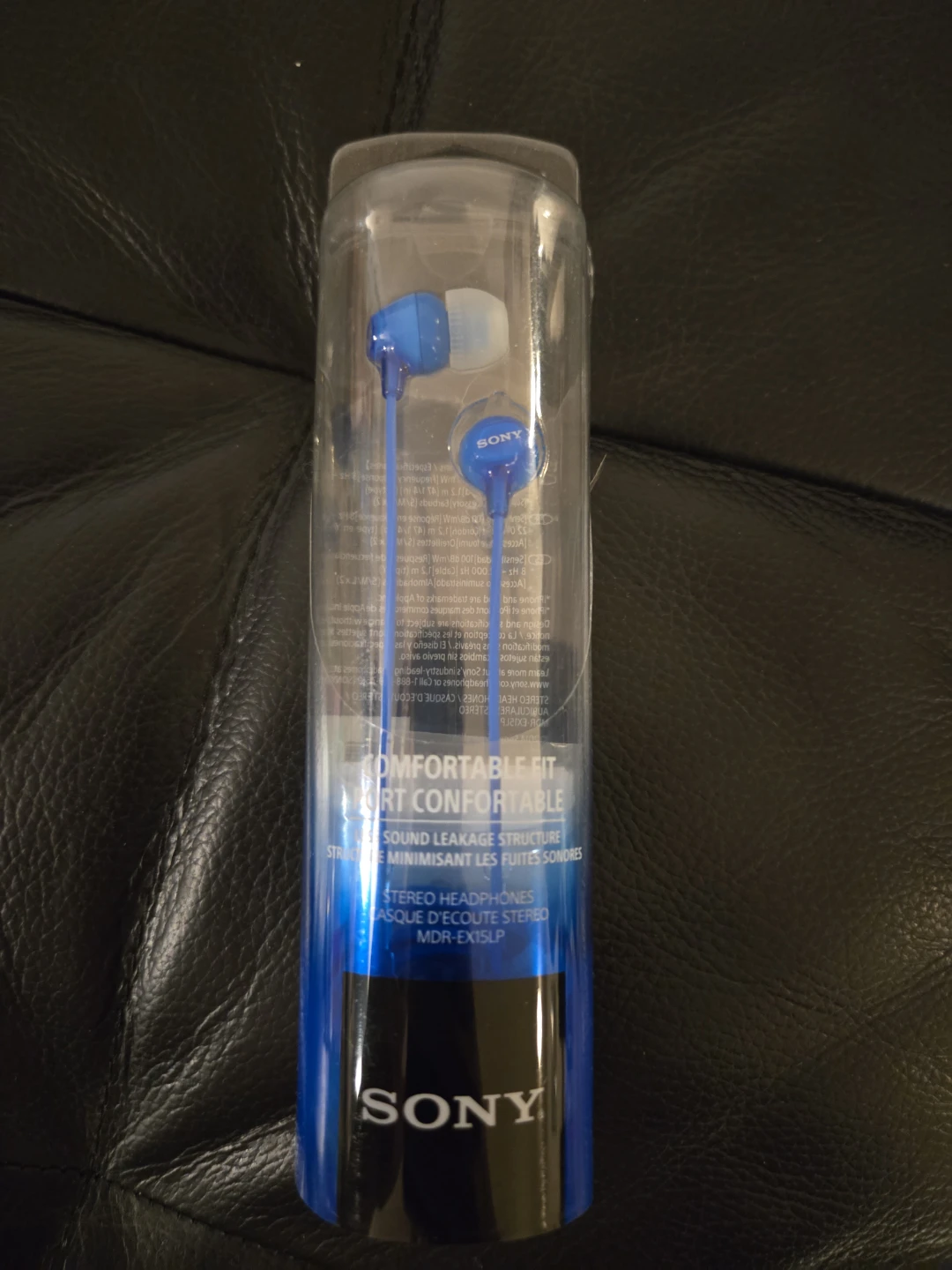 New Sony MDR-EX15LP Blue Earbuds 🧡