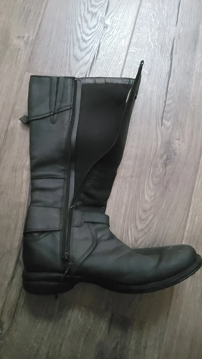 Merrell Black Leather Knee High Boots US 10.5 - photo 5