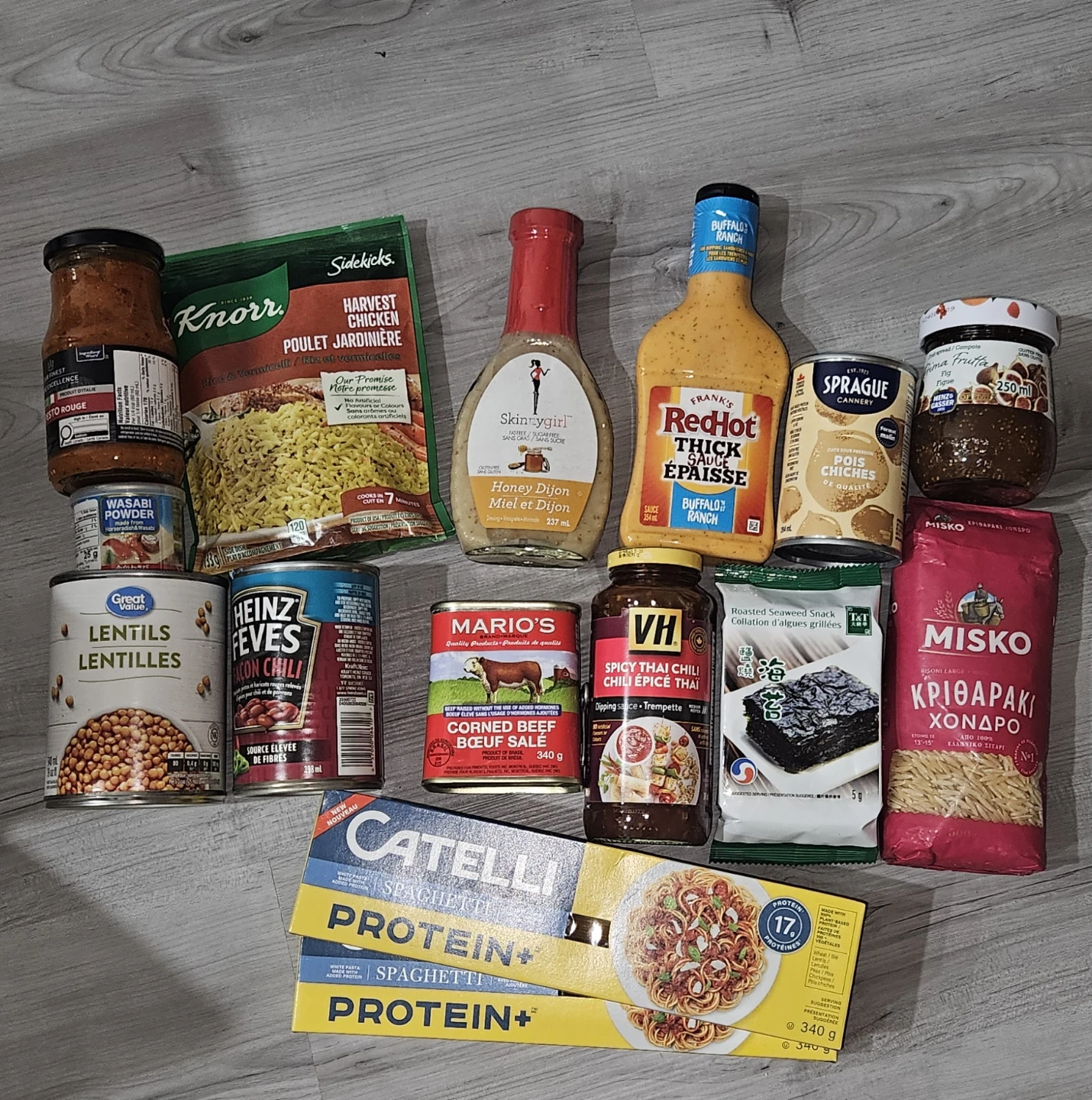 Assorted Pantry Staples
