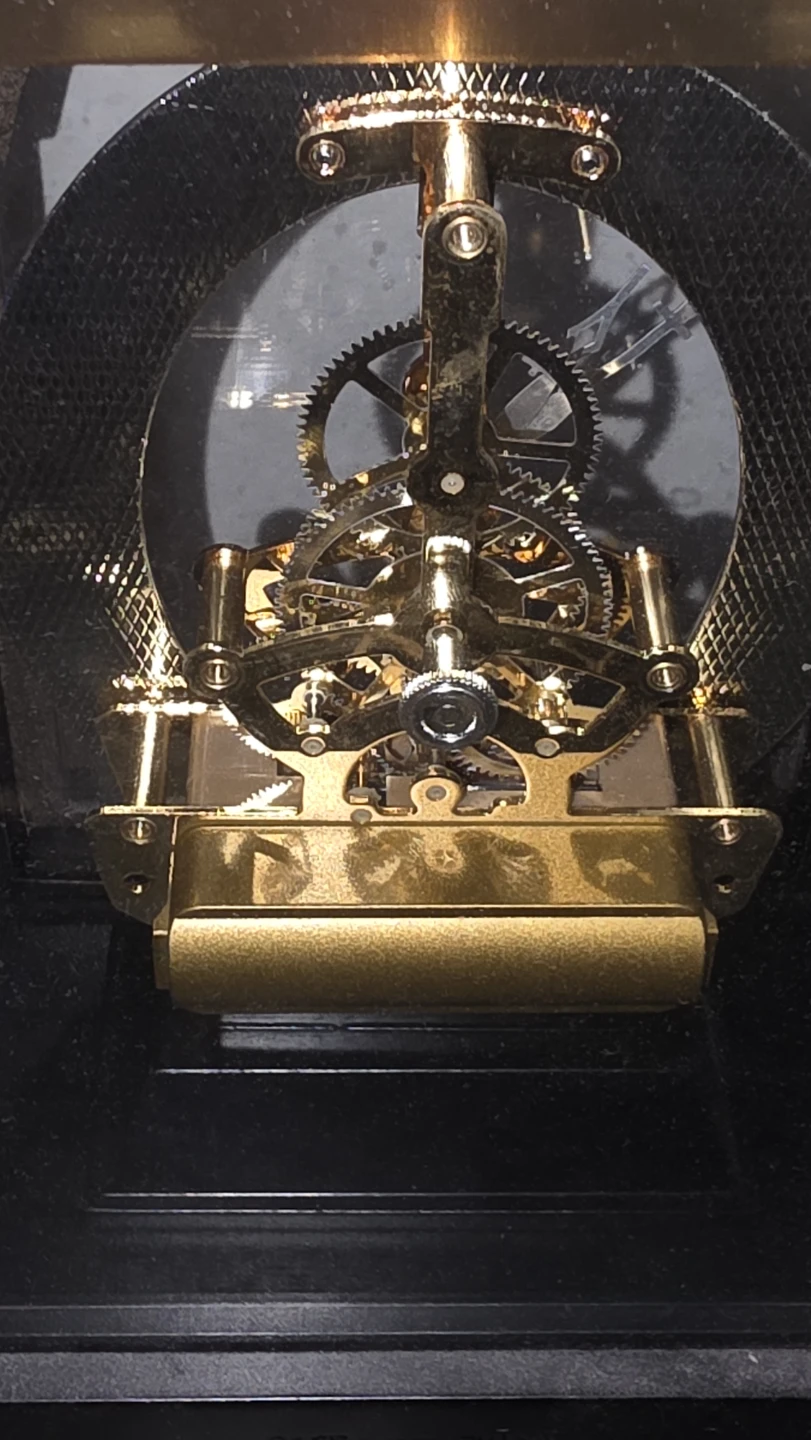 Bombay Mantel Clock with Brass Movement - photo 2