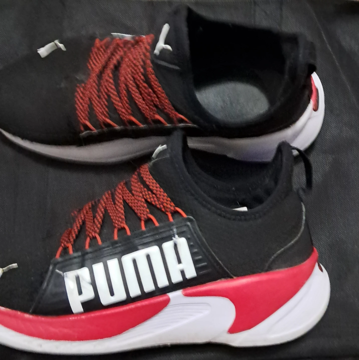 Puma Sofride Running Shoes - Black & Red - photo 5