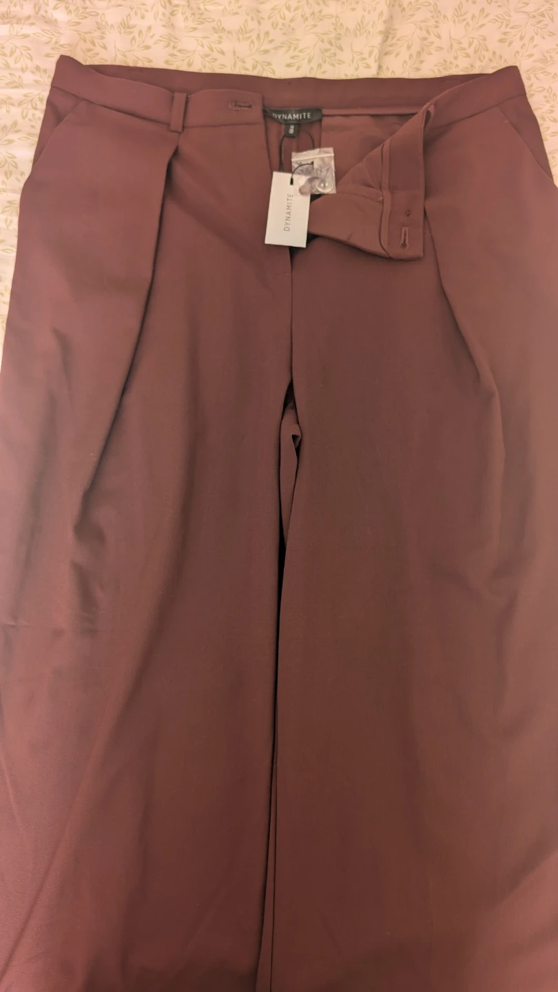 DYNAMITE Wide Leg Pleated Pants Size 12 - photo 4