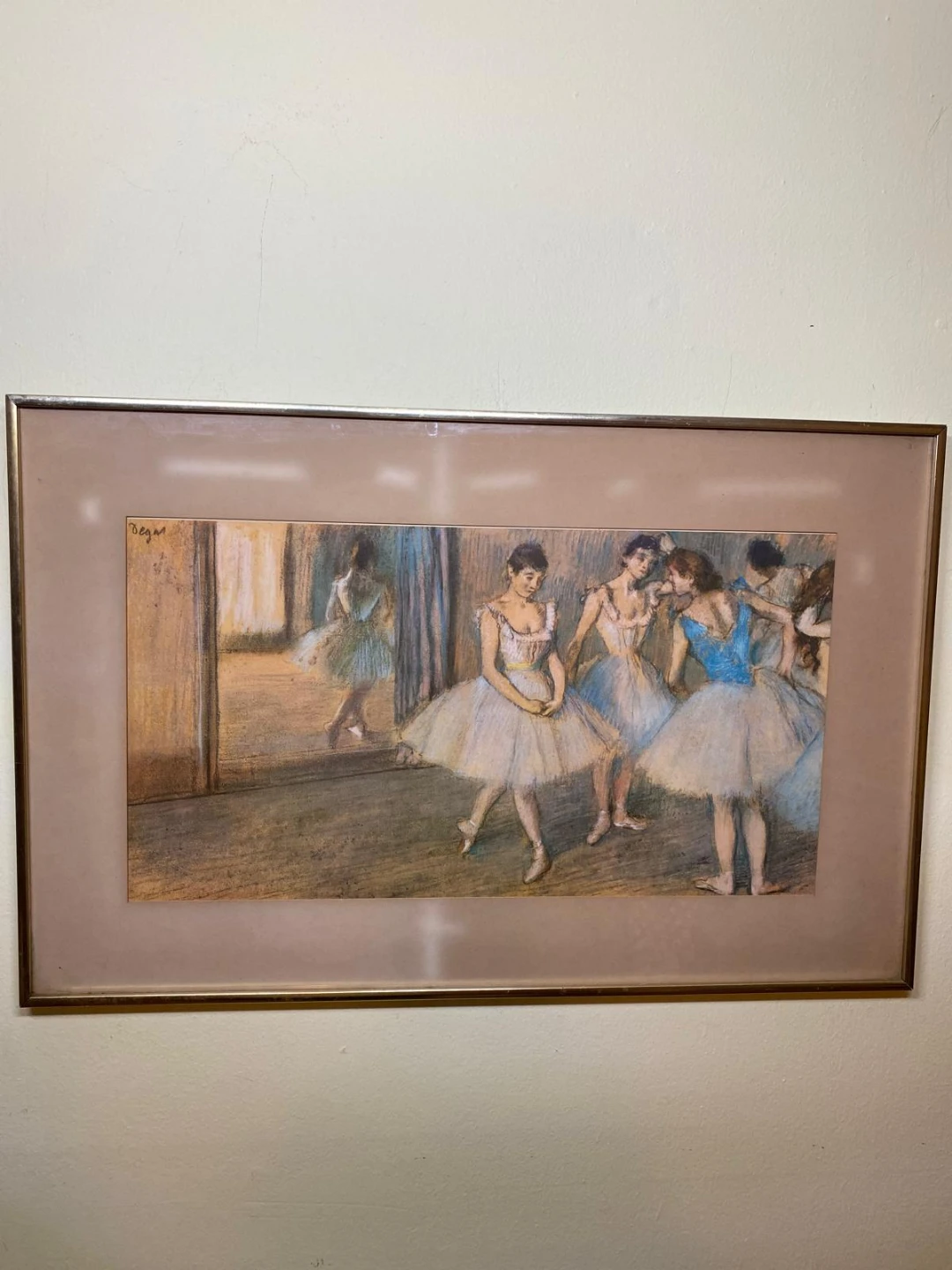 Edgar Degas Framed Print