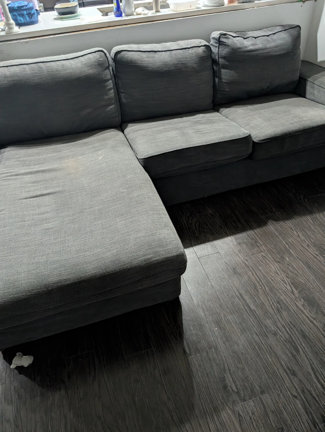 Grey Sectional Sofa - photo 2