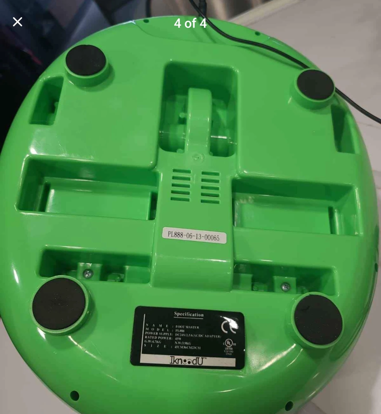 Iknadu Foot Master Foot Massager - photo 4