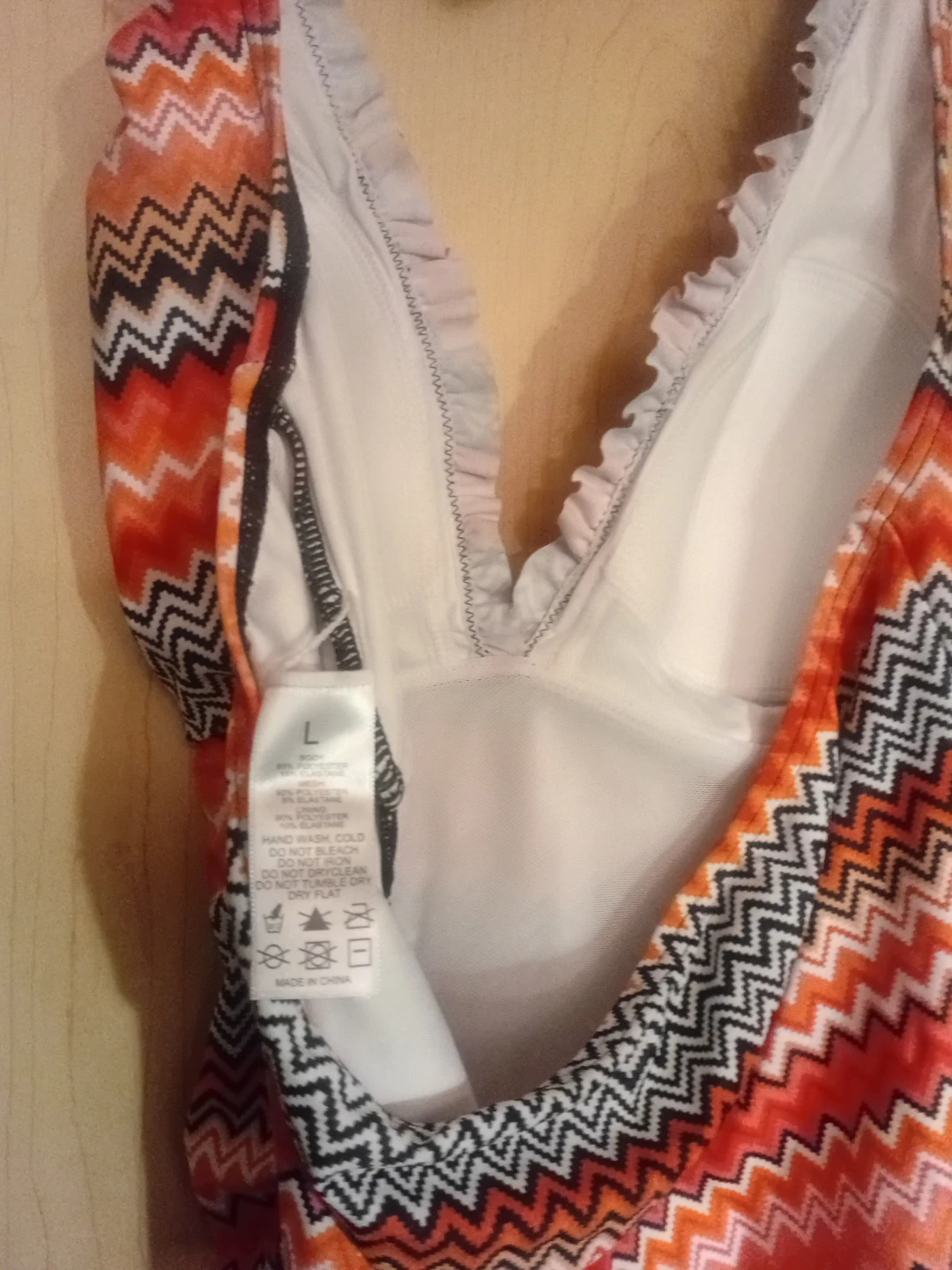 NEW!   Women's One-Piece Swimsuit - Size L - photo 3
