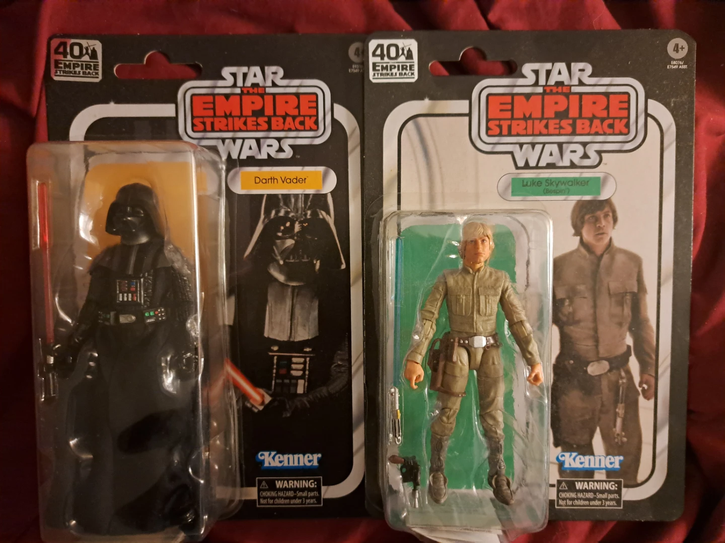 Star Wars Black series (Darth Vader & Luke Skywalker)