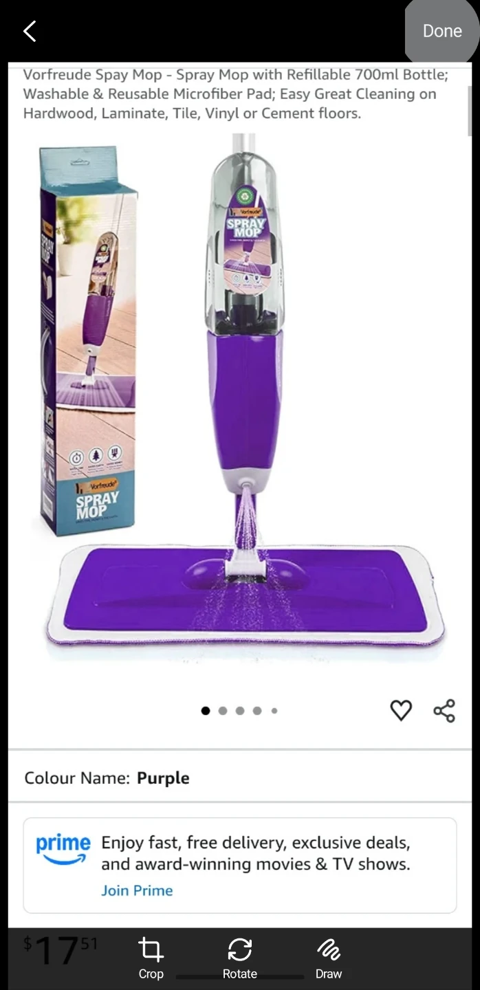 Verfreude Spray Mop - photo 4