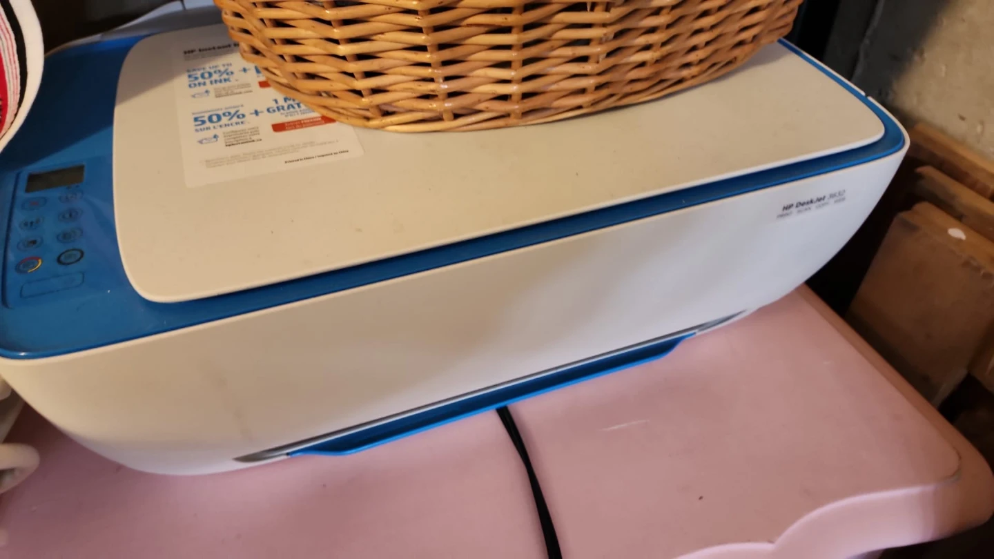 HP DeskJet 2632 Printer - White/Blue