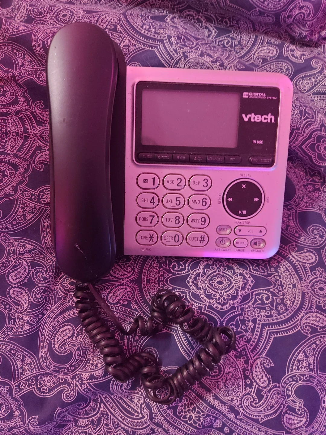 VTech Digital Answering System Phone - photo 2