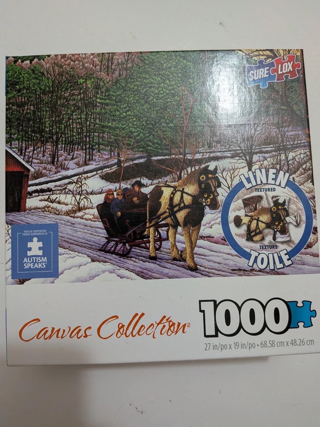 Sure Lox Canvas Collection 1000 Piece Jigsaw Puzzle