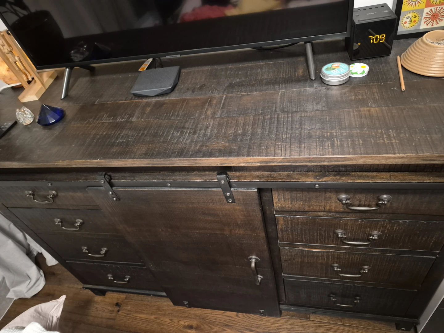 Media Cabinet with Storage - photo 3