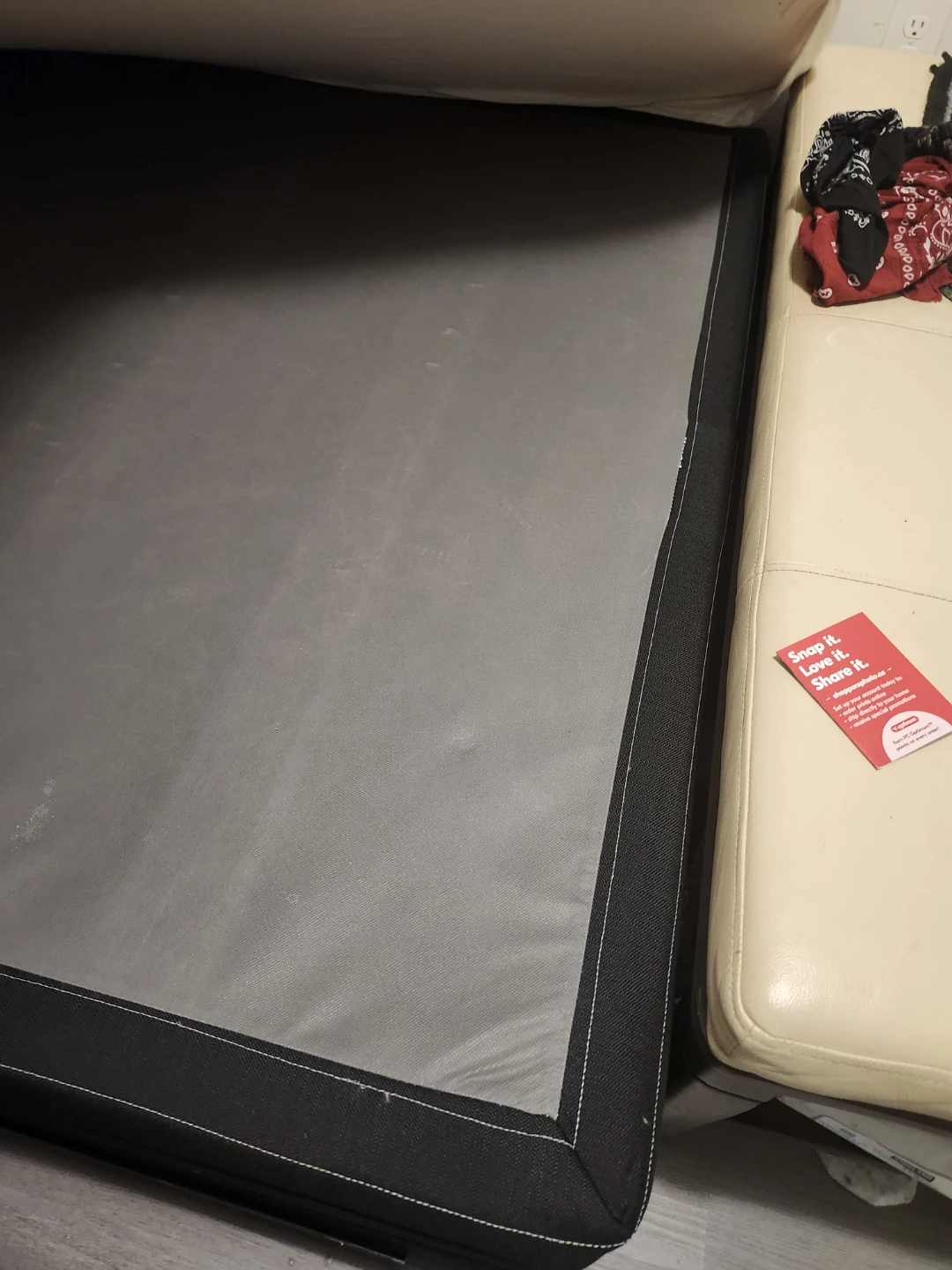 Queen Size Box Spring Bed Base - photo 4